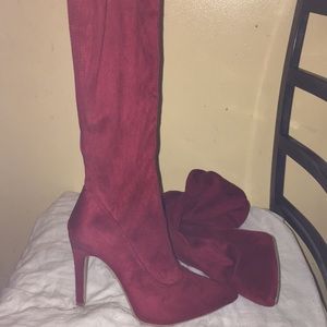 Knee high boots